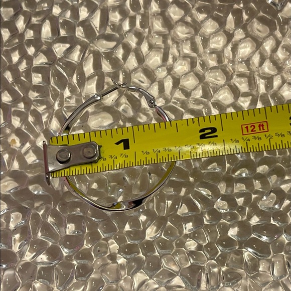 Silver Work Hoop - Picture 3 of 4